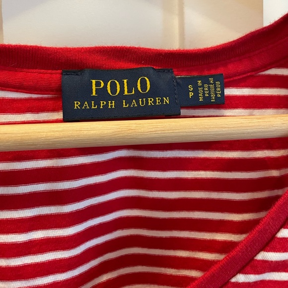 Ralph Lauren Polo cropped t shirt - Picture 2 of 3